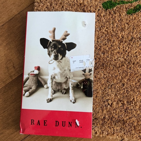 Rae Dunn - MERRY AND BRIGHT - door mat - Picture 2 of 3